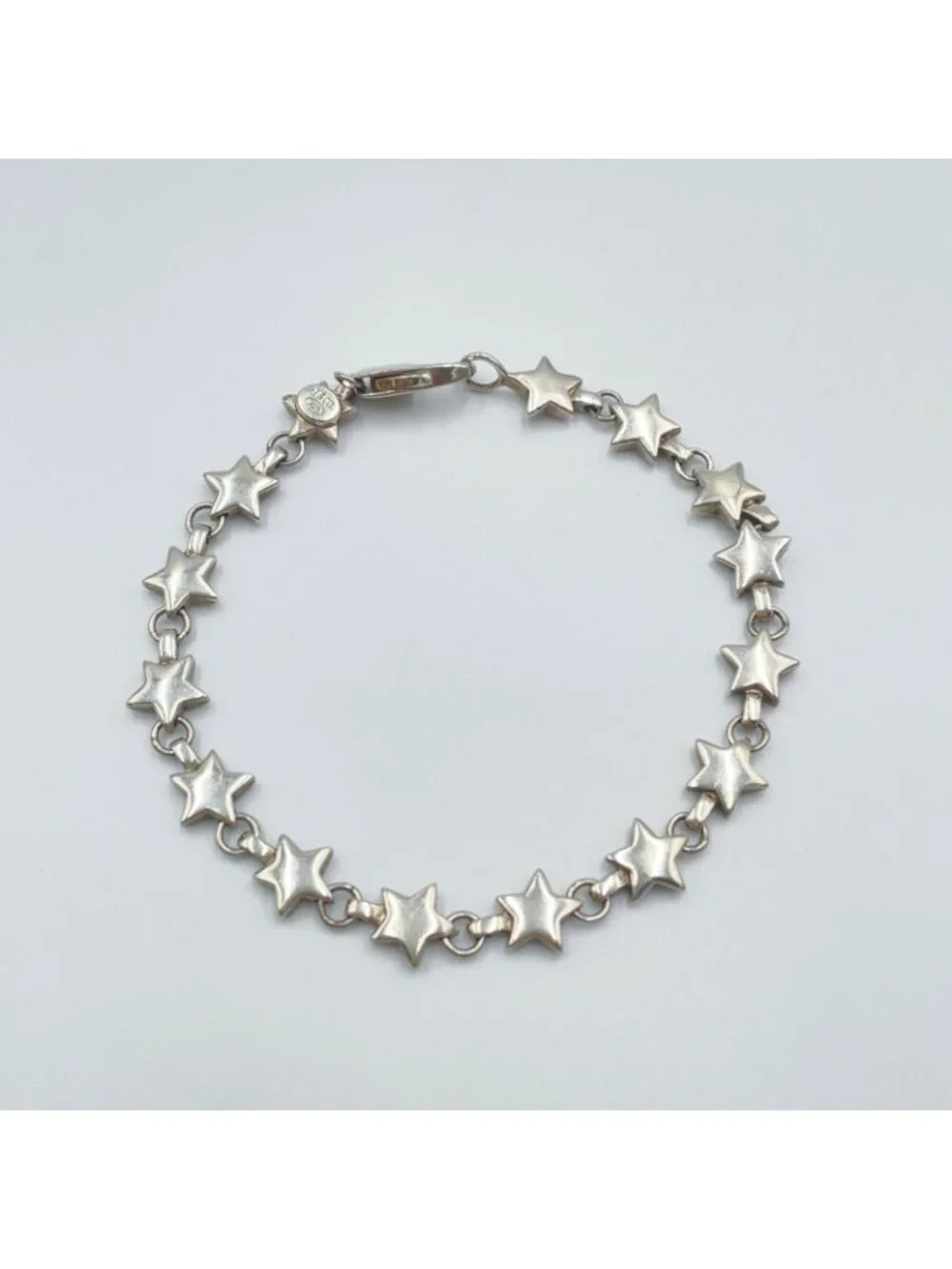 Tiffany & Co Puff Star 925 Sterling Silver Bracelet